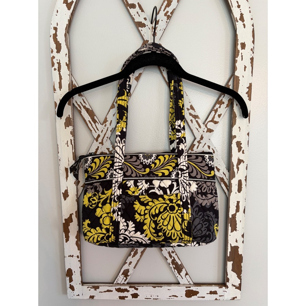 Retired Vera Bradley Double Handle Baroque Mandy Purse Shoulder Bag